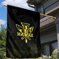 Aloha Hawaii Kahili Garden Flag Kanaka Maoli With Kakau Pattern