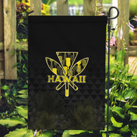 Aloha Hawaii Kahili Garden Flag Kanaka Maoli With Kakau Pattern