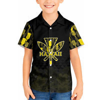 Personalised Aloha Hawaii Kahili Hawaiian Shirt Kanaka Maoli With Kakau Pattern