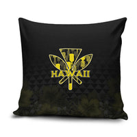 Aloha Hawaii Kahili Pillow Cover Kanaka Maoli With Kakau Pattern