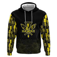 Personalised Aloha Hawaii Kahili Zip Hoodie Kanaka Maoli With Kakau Pattern