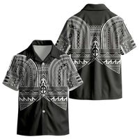 Philippines Igorot Tribal Inspired Kid Hawaiian Shirt Black Version