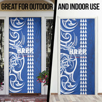 Samoa HRPP Party Door Cover Polynesian Pattern - Polynesian Pride