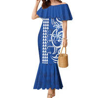 Samoa HRPP Party Mermaid Dress Polynesian Pattern - Polynesian Pride