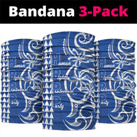 Samoa HRPP Party Neck Gaiter Polynesian Pattern - Polynesian Pride
