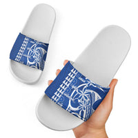 Samoa HRPP Party Slide Sandals Polynesian Pattern - Polynesian Pride