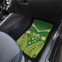 Samoa SUP Car Mats Samoan Coat Of Arms - Polynesian Pride