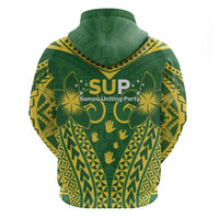 Samoa SUP Hoodie Samoan Coat Of Arms - Polynesian Pride
