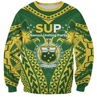 Samoa SUP Sweatshirt Samoan Coat Of Arms - Polynesian Pride