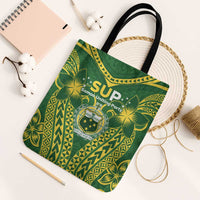Samoa SUP Tote Bag Samoan Coat Of Arms - Polynesian Pride