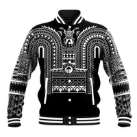 Philippines Igorot Tribal Art Tattoo Black Baseball Jacket - Polynesian Pride