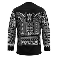 Philippines Igorot Tribal Art Tattoo Black Hockey Jersey LT05 - Polynesian Pride
