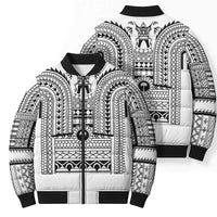 Philippines Igorot Tribal Art Tattoo White Bomber Puffer Jacket - Polynesian Pride