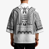 Philippines Igorot Tribal Art Tattoo White Kimono - Polynesian Pride