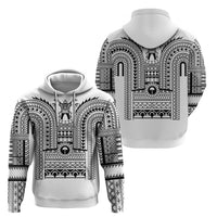 Philippines Igorot Tribal Art Tattoo White Zip Hoodie - Polynesian Pride