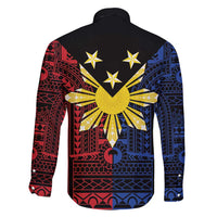 Philippines Sun Star Family Matching Puletasi and Hawaiian Shirt Igorot Tribal Inspiration - Polynesian Pride