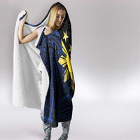 Philippines Sun Star Hooded Blanket Igorot Tribal Inspiration - Polynesian Pride