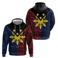 Philippines Sun Star Hoodie Igorot Tribal Inspiration - Polynesian Pride