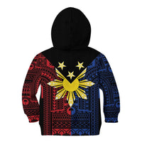 Philippines Sun Star Kid Hoodie Igorot Tribal Inspiration - Polynesian Pride