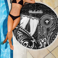 Hawaii Makahiki Season Beach Blanket Akua Loa Polynesian Pattern LT05 - Wonder Print Shop