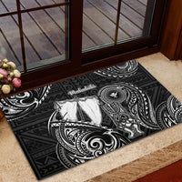Hawaii Makahiki Season Rubber Doormat Akua Loa Polynesian Pattern LT05 - Polynesian Pride