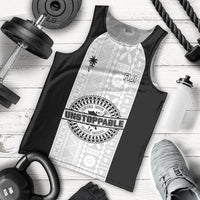 Personalized Fiji Obstacle Race 2023 Men Tank Top Never Give Up LT05 Black - Polynesian Pride
