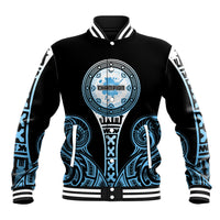 Personalized Fiji Obstacle Race 2023 Baseball Jacket Go Champion LT05 Unisex Blue - Polynesian Pride