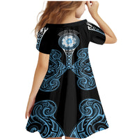 Personalized Fiji Obstacle Race 2023 Family Matching Mermaid Dress and Hawaiian Shirt Go Champion LT05 - Polynesian Pride