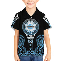 Personalized Fiji Obstacle Race 2023 Kid Hawaiian Shirt Go Champion LT05 Kid Blue - Polynesian Pride