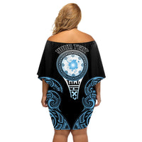 Personalized Fiji Obstacle Race 2023 Off Shoulder Short Dress Go Champion LT05 - Polynesian Pride