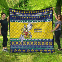 Niue The Rock Christmas Quilt Niuean Crab Monuina E Kilisimasi LT05 - Polynesian Pride