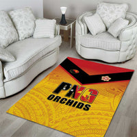 Papua New Guinea Rugby Area Rug Go Orchids Pacific Champions LT05 - Polynesian Pride