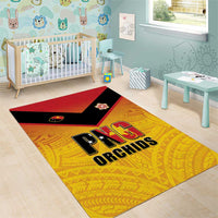 Papua New Guinea Rugby Area Rug Go Orchids Pacific Champions LT05 - Polynesian Pride