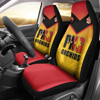 Papua New Guinea Rugby Car Seat Cover Go Orchids Pacific Champions LT05 - Polynesian Pride