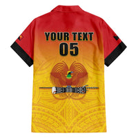 Papua New Guinea Rugby Custom Family Matching Tank Maxi Dress and Hawaiian Shirt Go Orchids Pacific Champions LT05 - Polynesian Pride