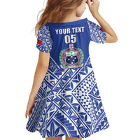 Fetu Samoa Rugby Custom Family Matching Long Sleeve Bodycon Dress and Hawaiian Shirt Go Champions