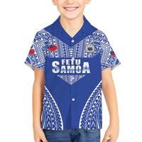 Fetu Samoa Rugby Custom Family Matching Off The Shoulder Long Sleeve Dress and Hawaiian Shirt Go Champions