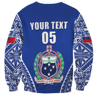 Fetu Samoa Rugby Custom Sweatshirt Go Champions LT05 - Polynesian Pride