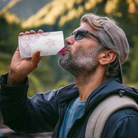 Rose Pink Polynesian Tribal Turtle Floral Pattern 4 in 1 Can Cooler Tumbler