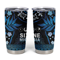 Micronesia FSM 691 Tumbler Cup Respect Culture LT05 Blue - Polynesian Pride