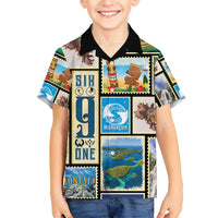 FSM Micronesia Culture Kid Hawaiian Shirt LT05 Kid Colorful - Polynesian Pride