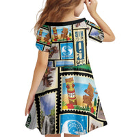 FSM Micronesia Culture Kid Short Sleeve Dress