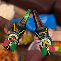 Vanuatu 45th Independence Day 4 in 1 Can Cooler Tumbler Long God Yumi Stanap Wild Boar LT05