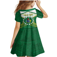 Personalised Cook Islands Ra o te Ui Ariki Family Matching Mermaid Dress and Hawaiian Shirt Polynesian Pattern