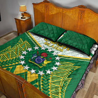 Cook Islands Ra o te Ui Ariki Quilt Bed Set Polynesian Pattern