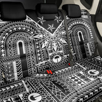 Black Philippines Sun Star Back Car Seat Cover Igorot Tribal Inspiration LT05 - Polynesian Pride