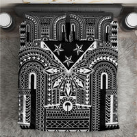 Black Philippines Sun Star Bedding Set Igorot Tribal Inspiration LT05 Black - Polynesian Pride