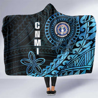 Northern Mariana Islands 78th Liberation Day Hooded Blanket LT05 One Size Blue - Polynesian Pride