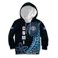 Personalized Northern Mariana Islands 78th Liberation Day Kid Hoodie LT05 Hoodie Blue - Polynesian Pride