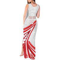 Custom Tonga Rugby 2024 Pacific Tank Maxi Dress Go Ikale Tahi